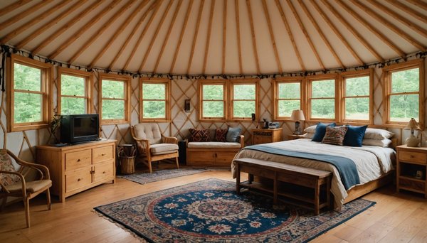 Comment meubler sa yourte de location pour plus de confort