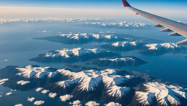 Les plus belles vues depuis un avion